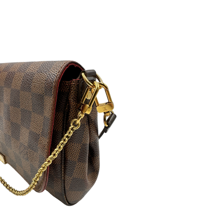 Borsa Favorite PM Damier Ébène Louis Vuitton