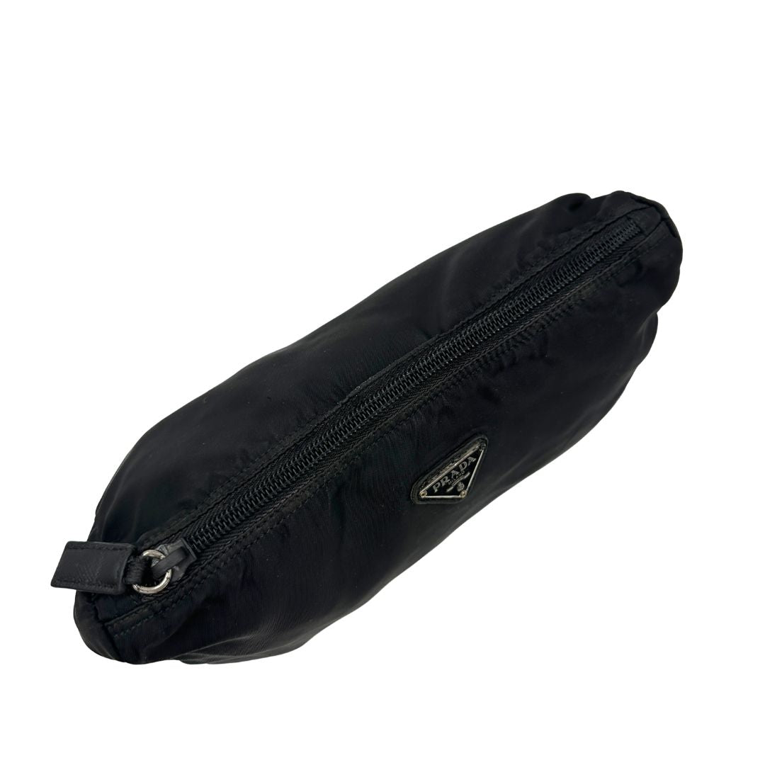 Pouch Prada nylon nero
