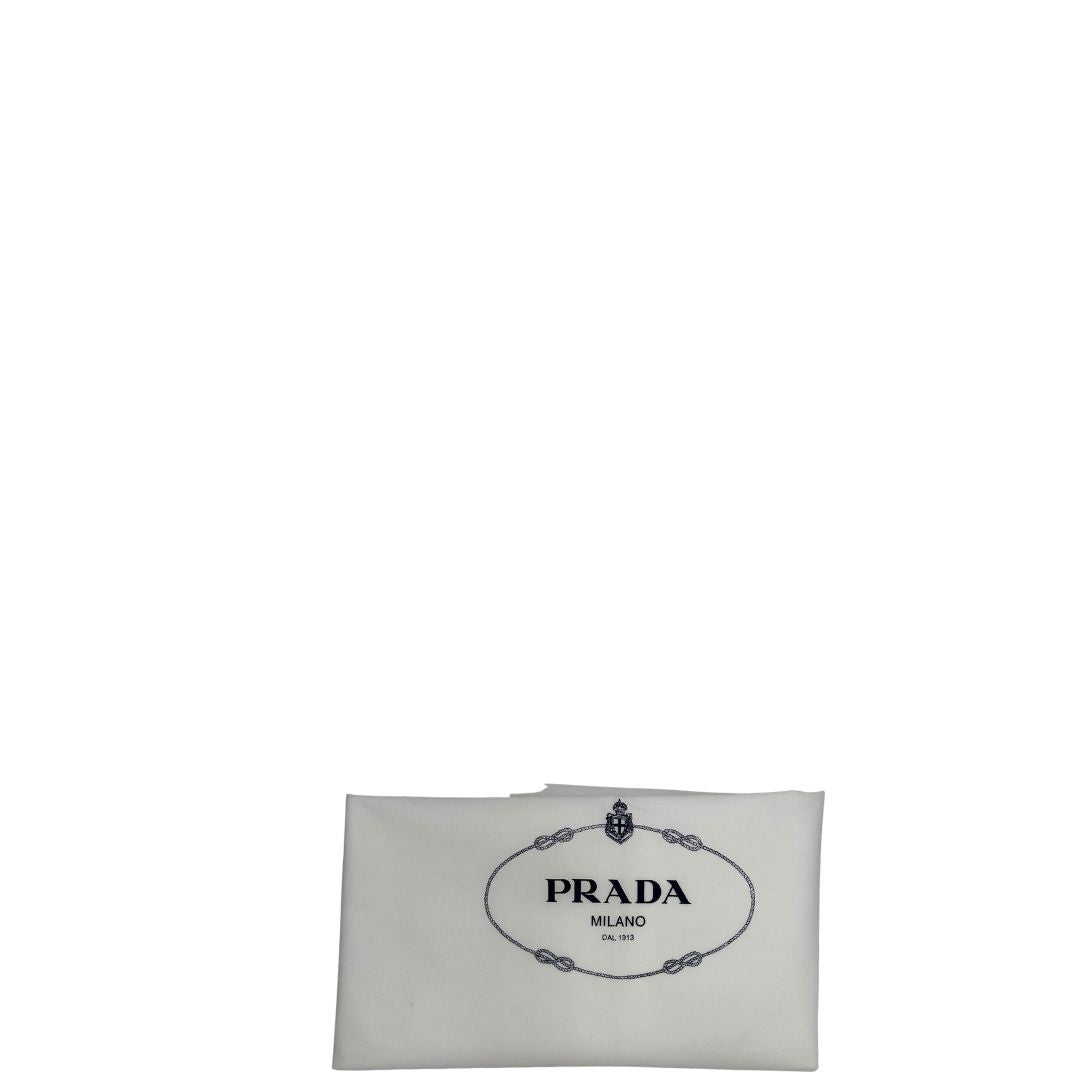 Tote Prada Buckle marrone