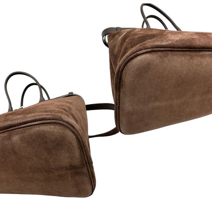 Tote Prada Buckle marrone