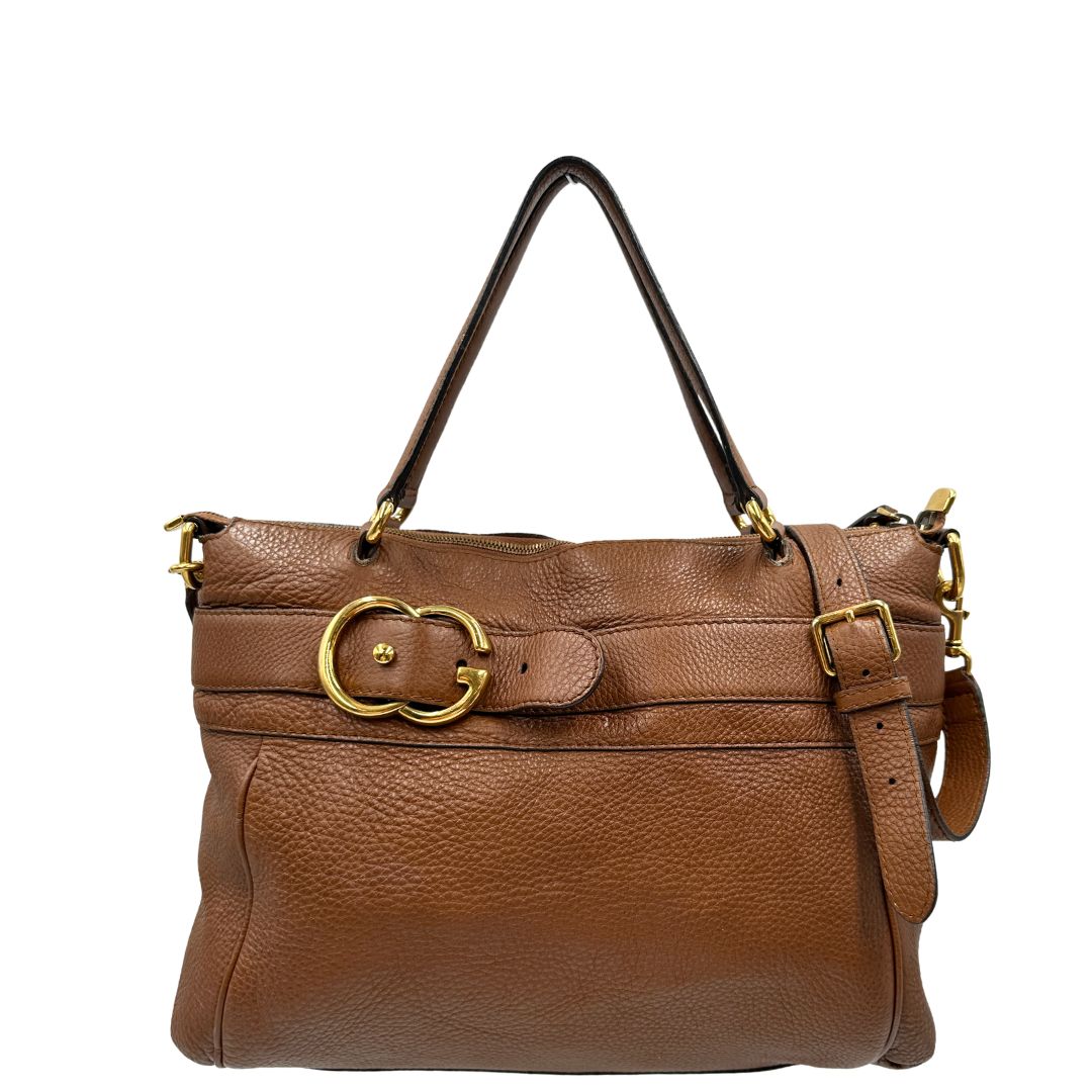 Shopper Ride Gucci marrone