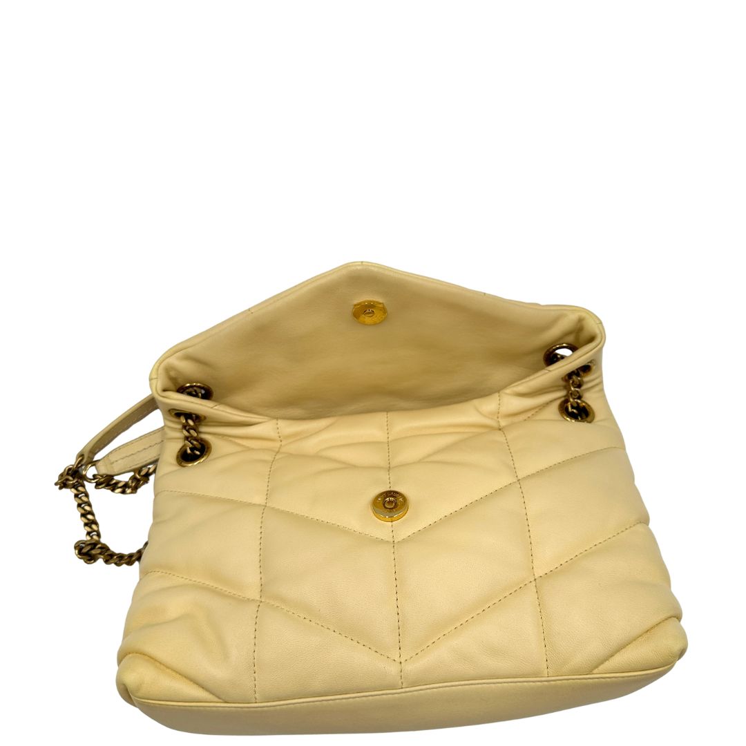Borsa Saint Laurent Loulou puffer small 