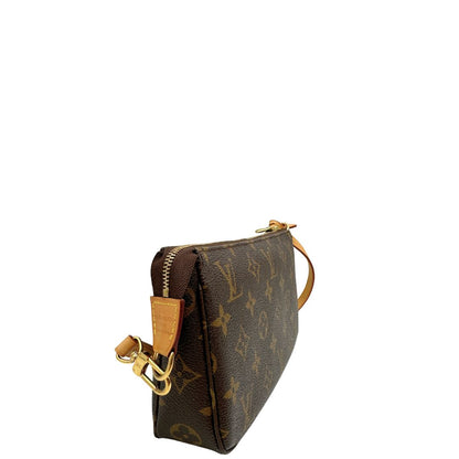 Lato, Pochette Accessoires LV in canvas marrone monogram. Originale, usata, di lusso, in ottime condizioni.