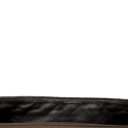 Borsa Chanel Classic Jumbo marrone vintage