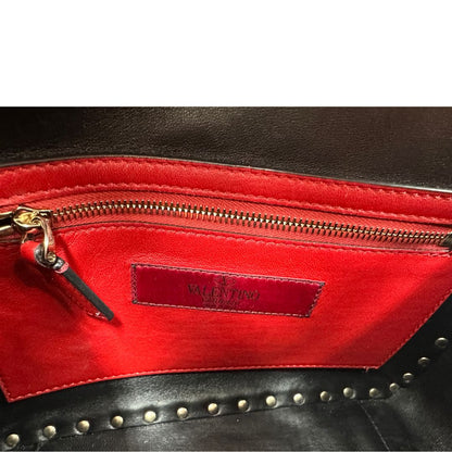 interno  Borsa V. G. in pelle arancione, di lusso, originale, ottime condizioni, usata 