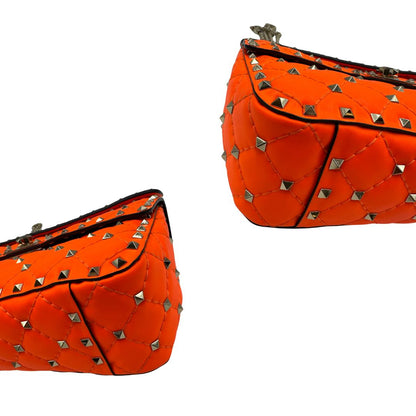 angoli  Borsa V. G. in pelle arancione, di lusso, originale, ottime condizioni, usata 