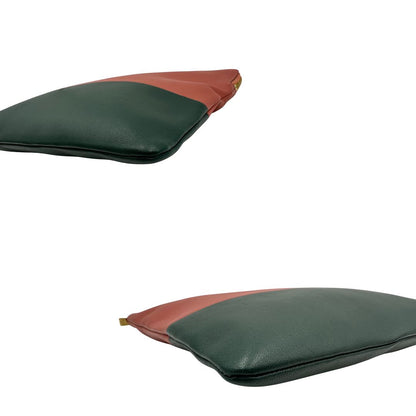 angoli Pochette Celine in pelle bicolor, di lusso, usata, ottime condizioni 