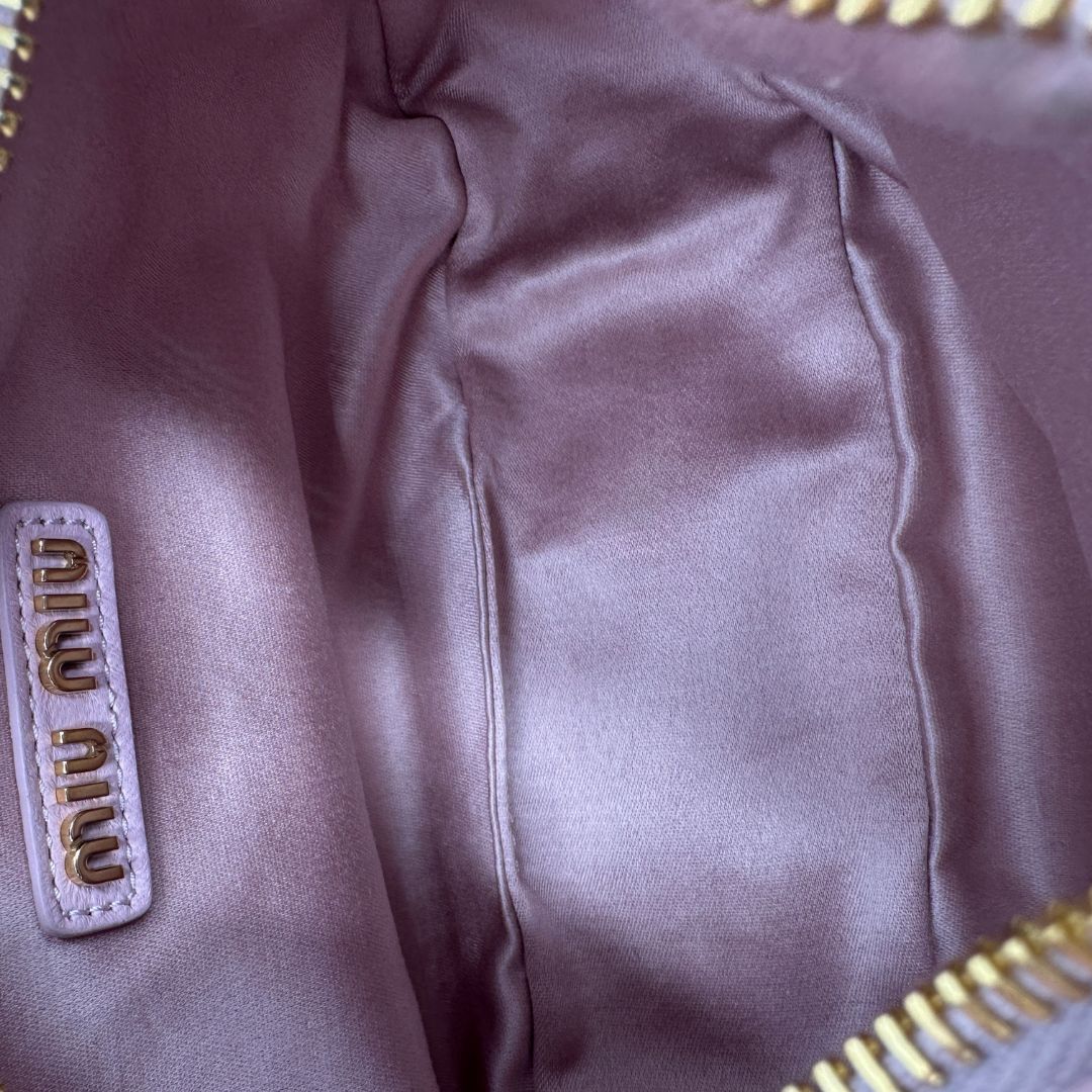 Borsa Miu Miu Wander matelassé small