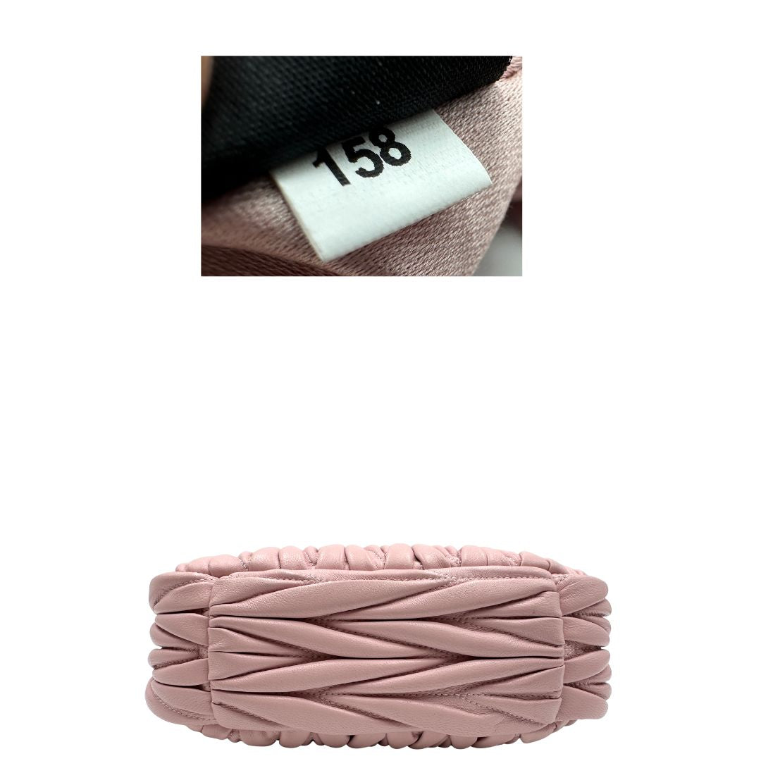 Borsa Miu Miu Wander matelassé small