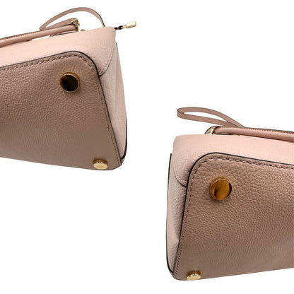  Borsa Michael Kors in pelle rosa con hardware dorato