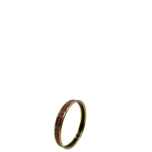 Bracciale Hermès realizzato in metallo dorato