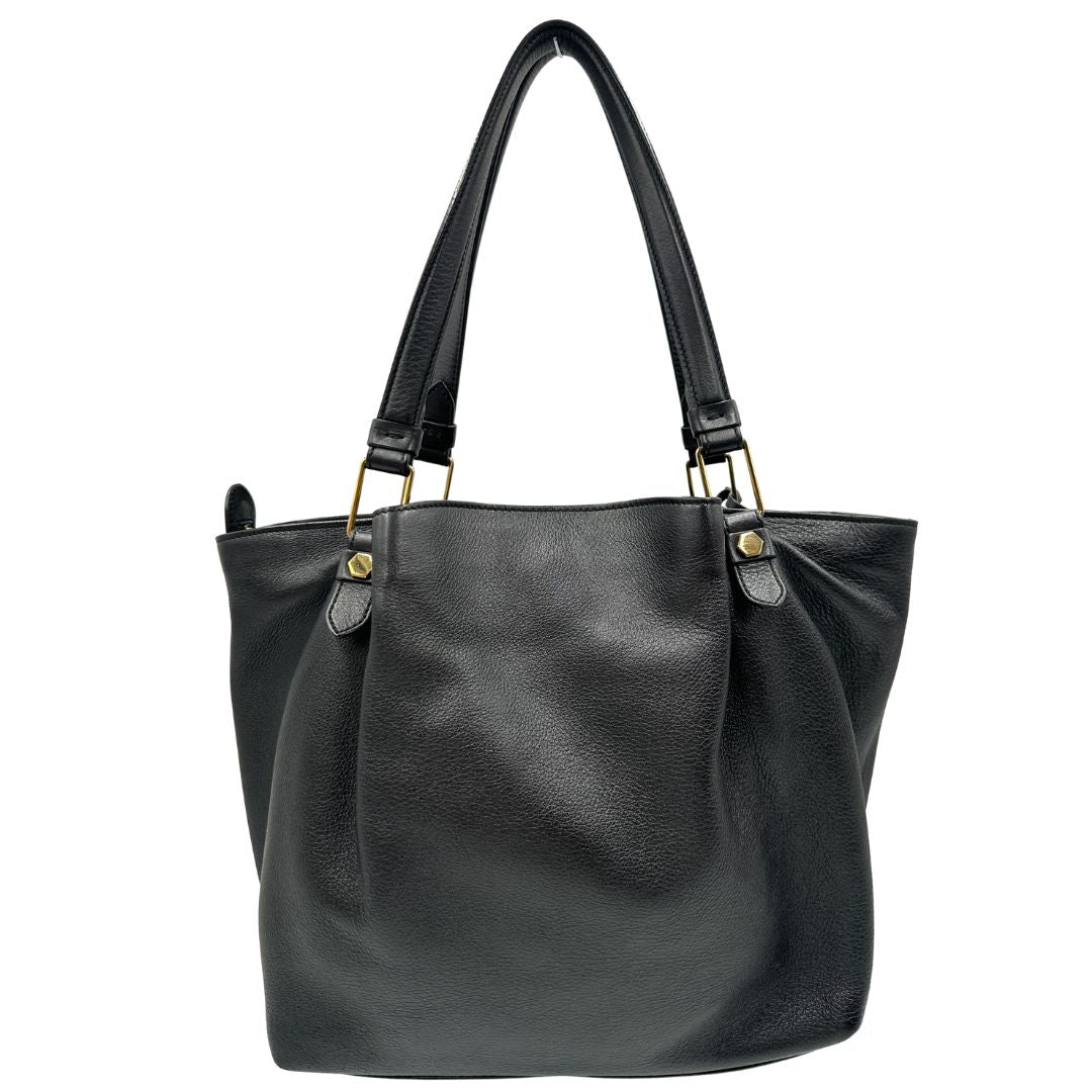 retro  borsa shopper Tod's in pelle nera 