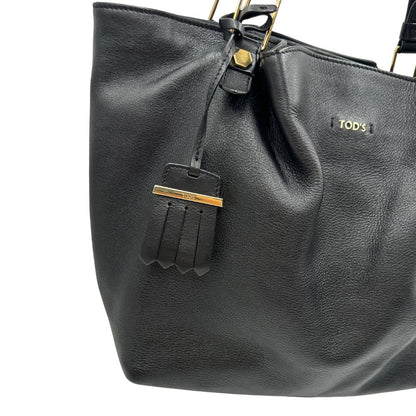  borsa shopper Tod's in pelle nera