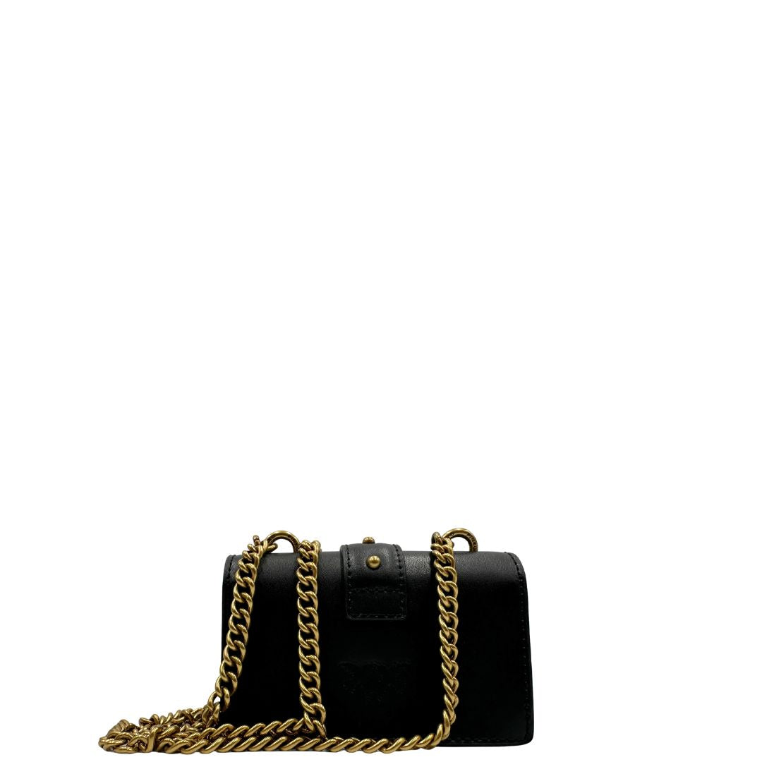 Borsa Pinko Love One micro nera