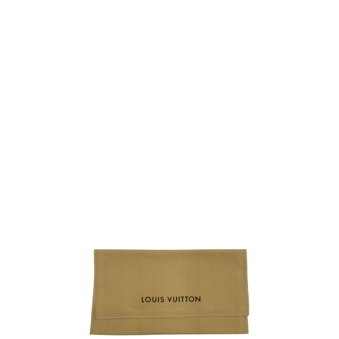 Portafoglio Louis Vuitton Damier Ébène personalizzato