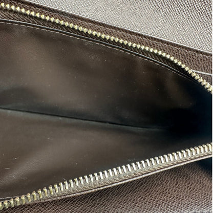 Portafoglio Louis Vuitton Damier Ébène personalizzato