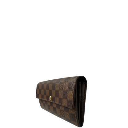 Portafoglio Louis Vuitton Damier Ébène personalizzato