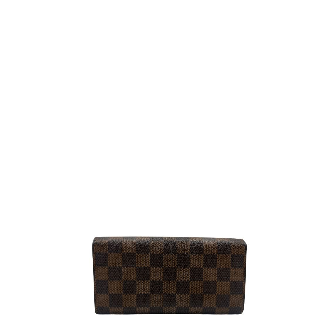 Portafoglio Louis Vuitton Damier Ébène personalizzato