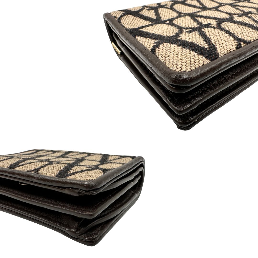Portafoglio Toile Iconographe Valentino Garavani
