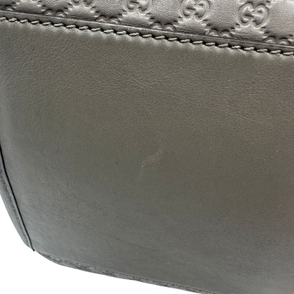 Satchel Gucci Microguccissima grigia