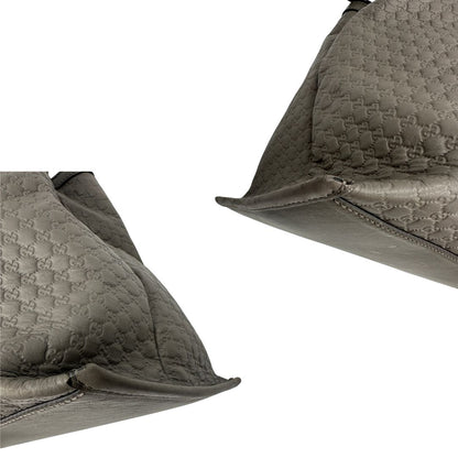 Satchel Gucci Microguccissima grigia