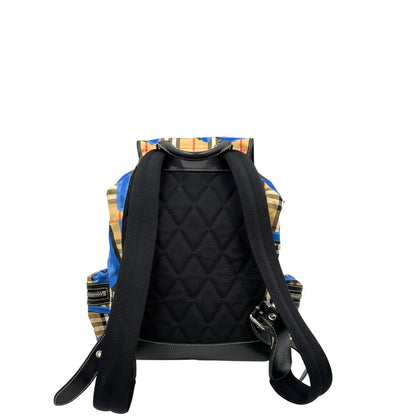 Zaino Burberry Check Graffiti Print Rucksack