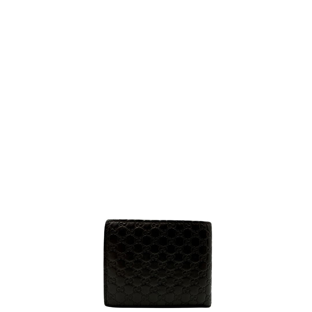 Portafoglio Gucci Microguccissima marrone