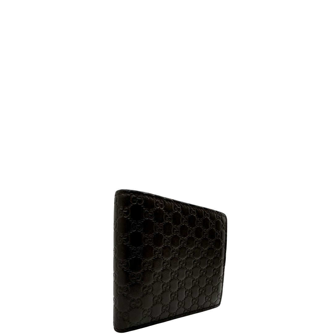 Portafoglio Gucci Microguccissima marrone