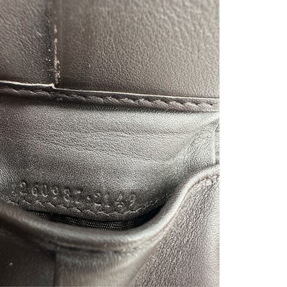 Portafoglio Gucci Microguccissima marrone