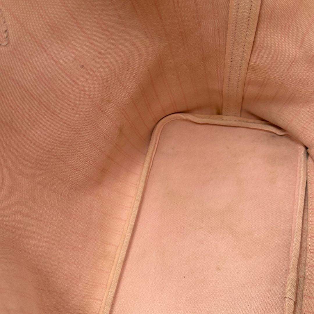 interno Neverfull LV Damier Ébène