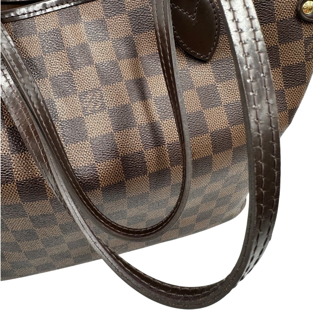manici Neverfull LV Damier Ébène
