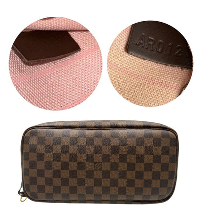 base Neverfull LV Damier Ébène 