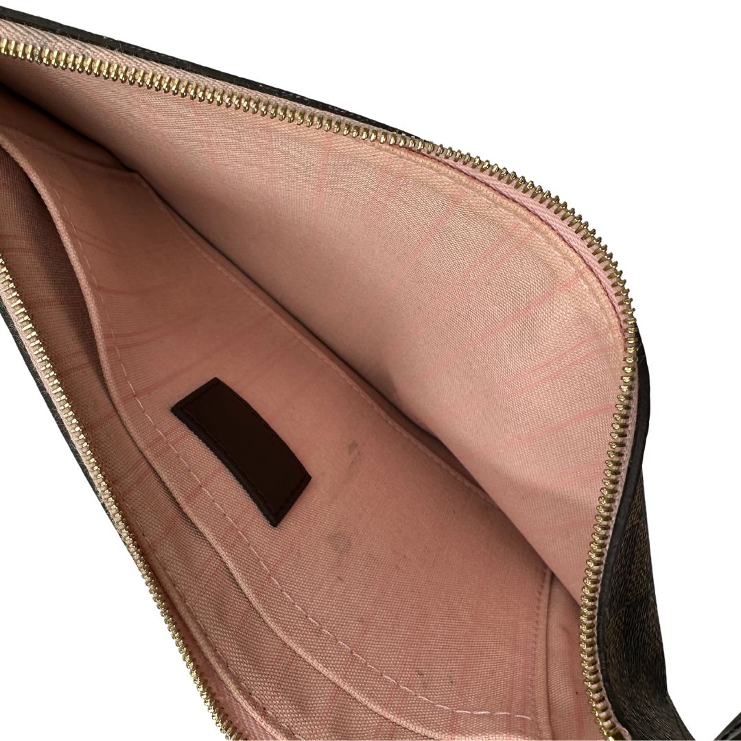 interno Neverfull LV Damier Ébène