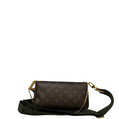 retro Multi Pochette Accessoires Louis Vuitton in canvas marrone monogram 