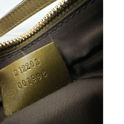 Pochette Gucci Guccissima verde