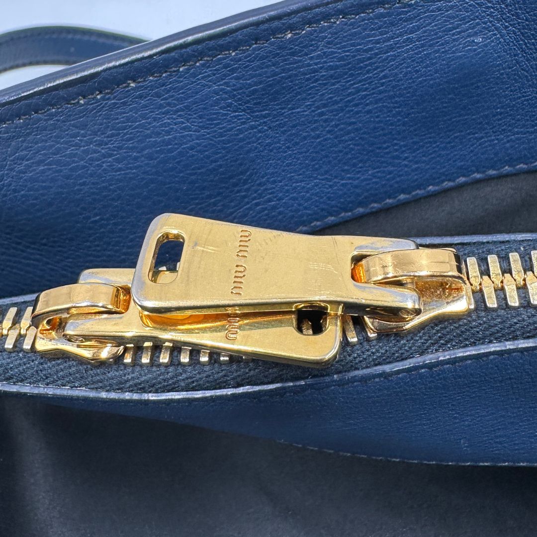 Tote Miu Miu bluette