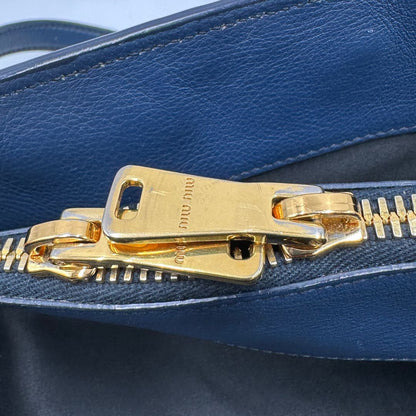 Tote Miu Miu bluette
