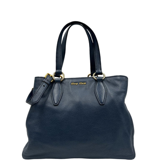 Tote Miu Miu bluette