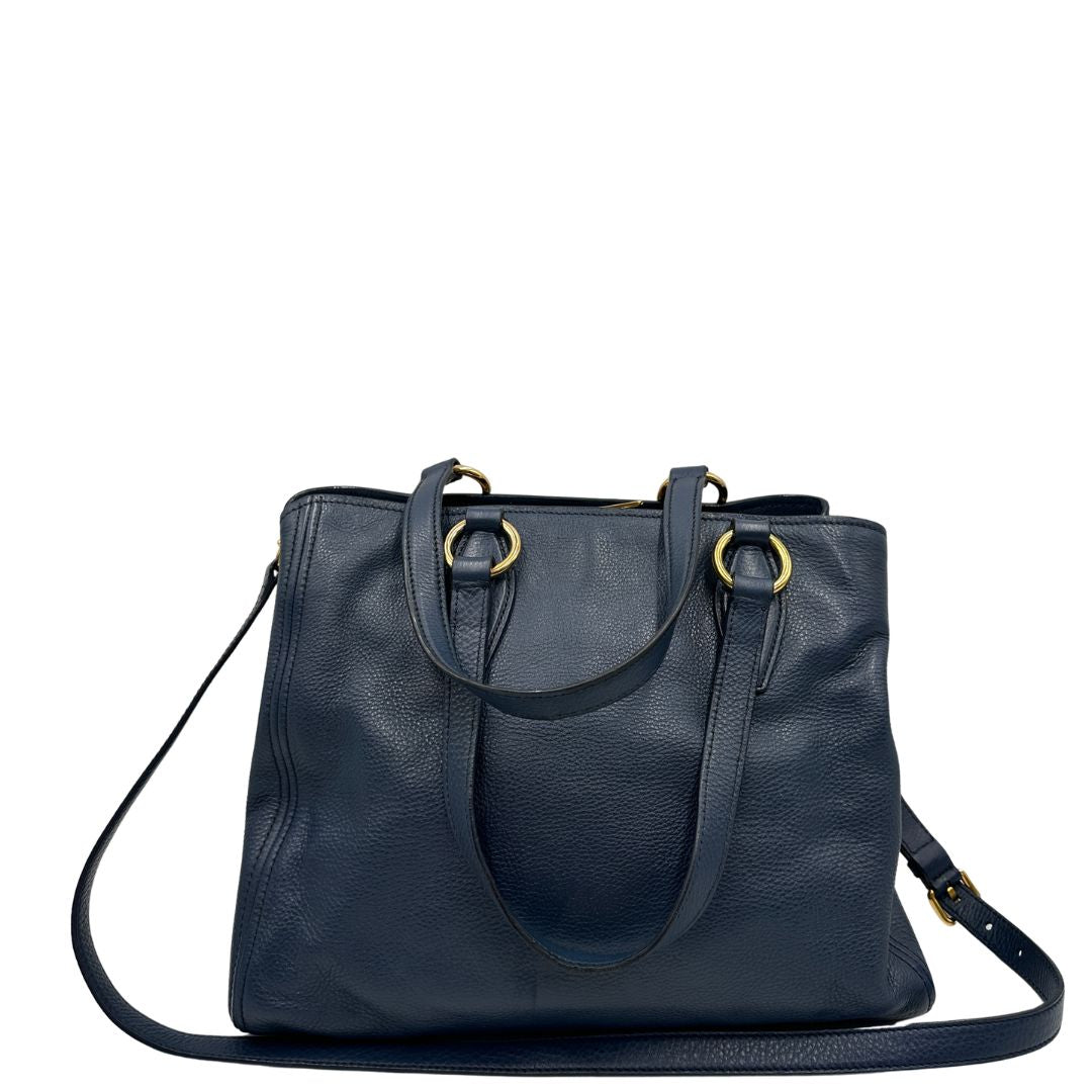 Tote Miu Miu bluette