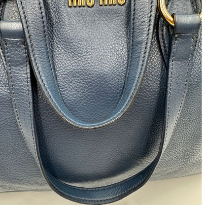 Tote Miu Miu bluette