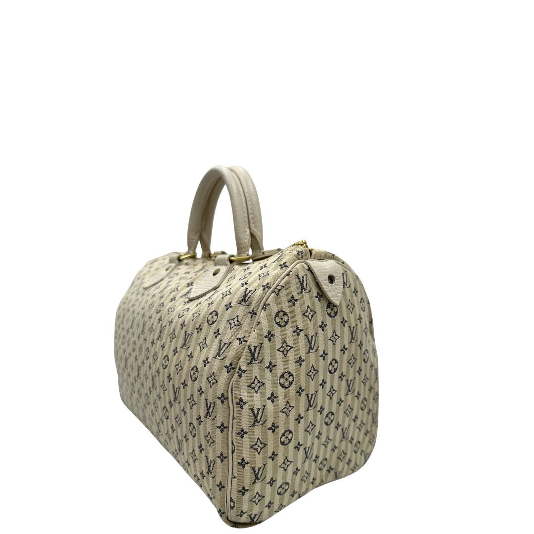 Speedy 30 Mini Lin Louis Vuitton