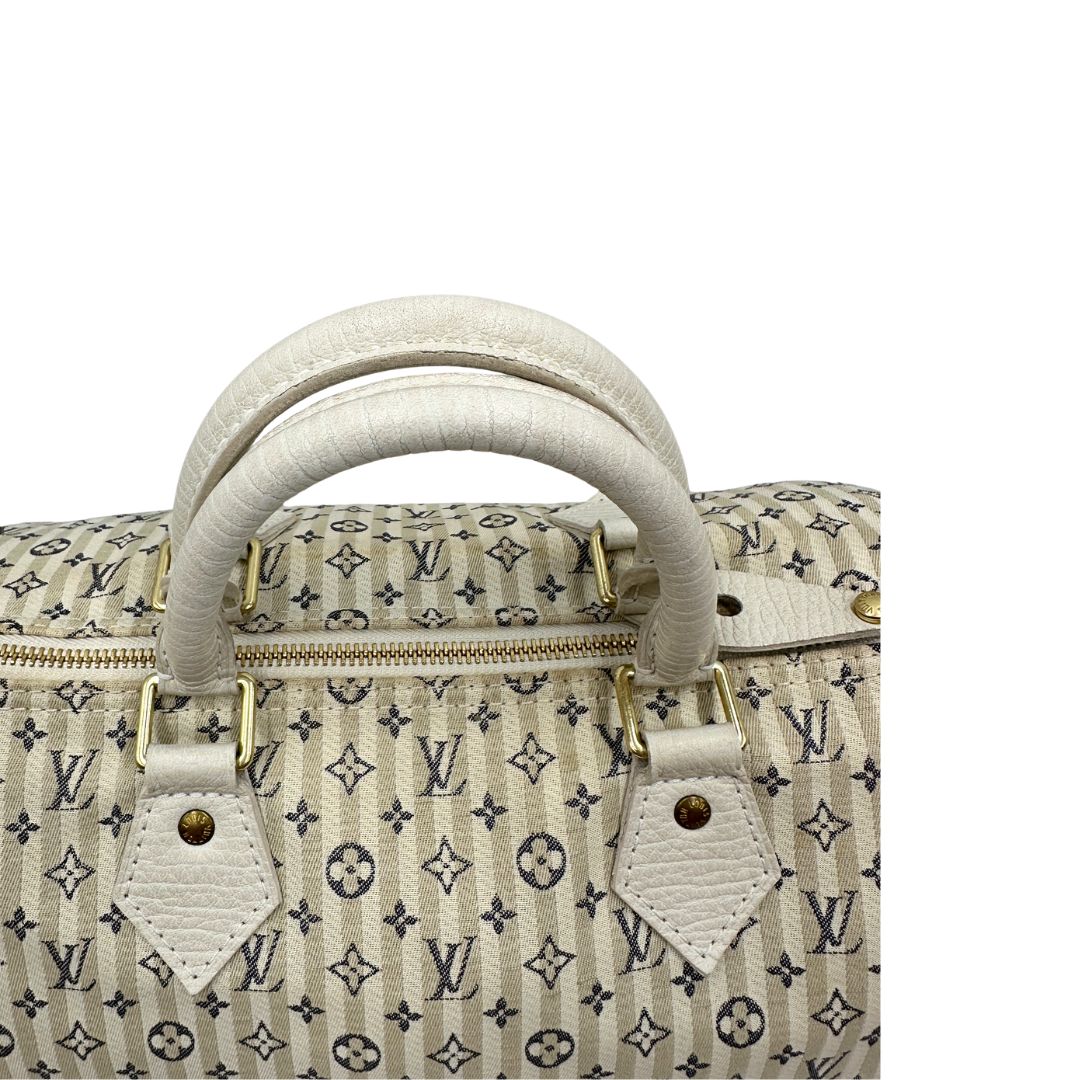 Speedy 30 Mini Lin Louis Vuitton