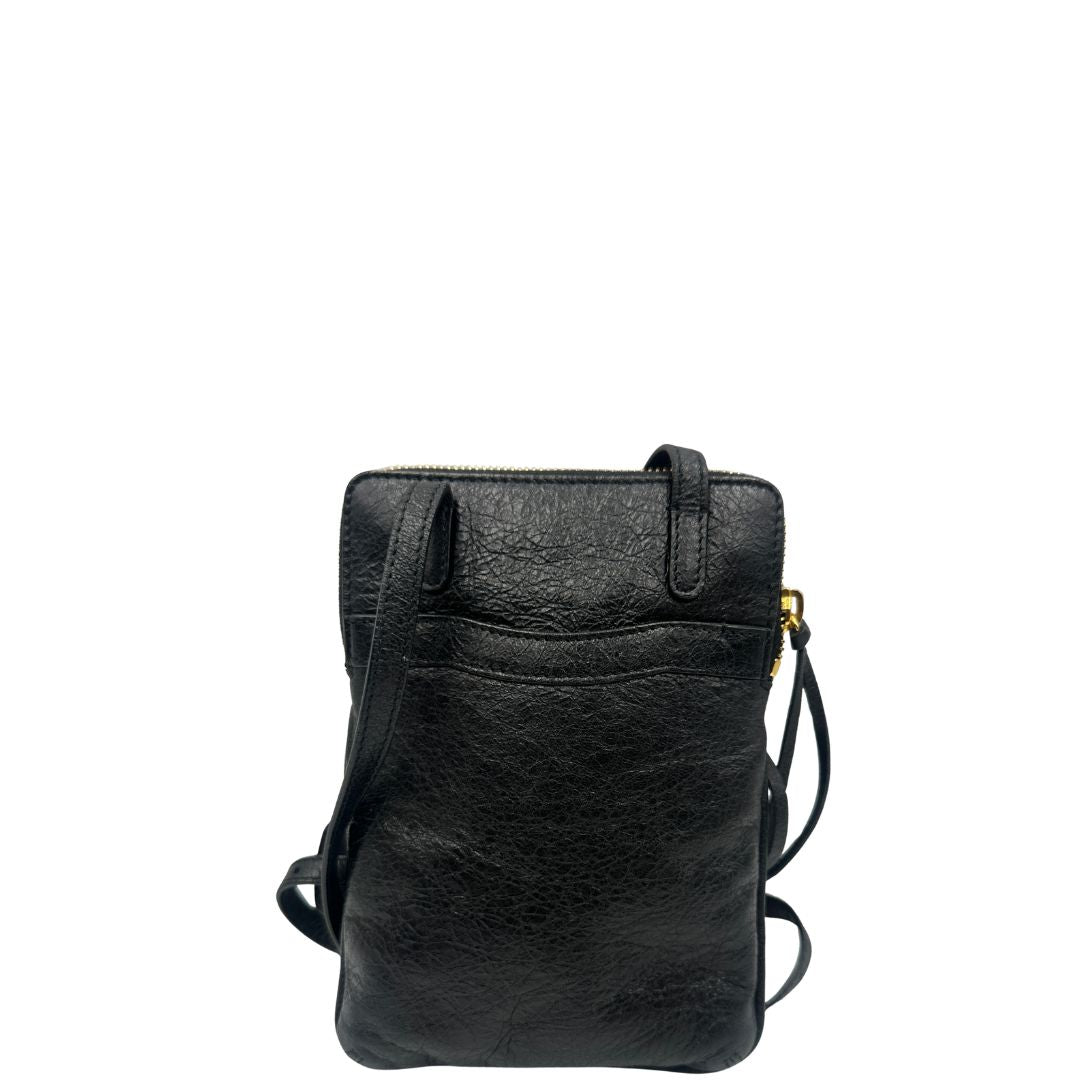 Borsa a tracolla Balenciaga nera