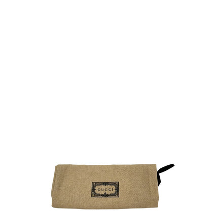 Portafoglio Gucci in canvas GG con fintiure in pelle rosa
