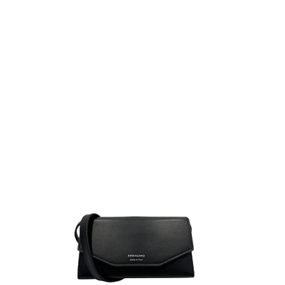 Tracolla Salvatore Ferragamo nera