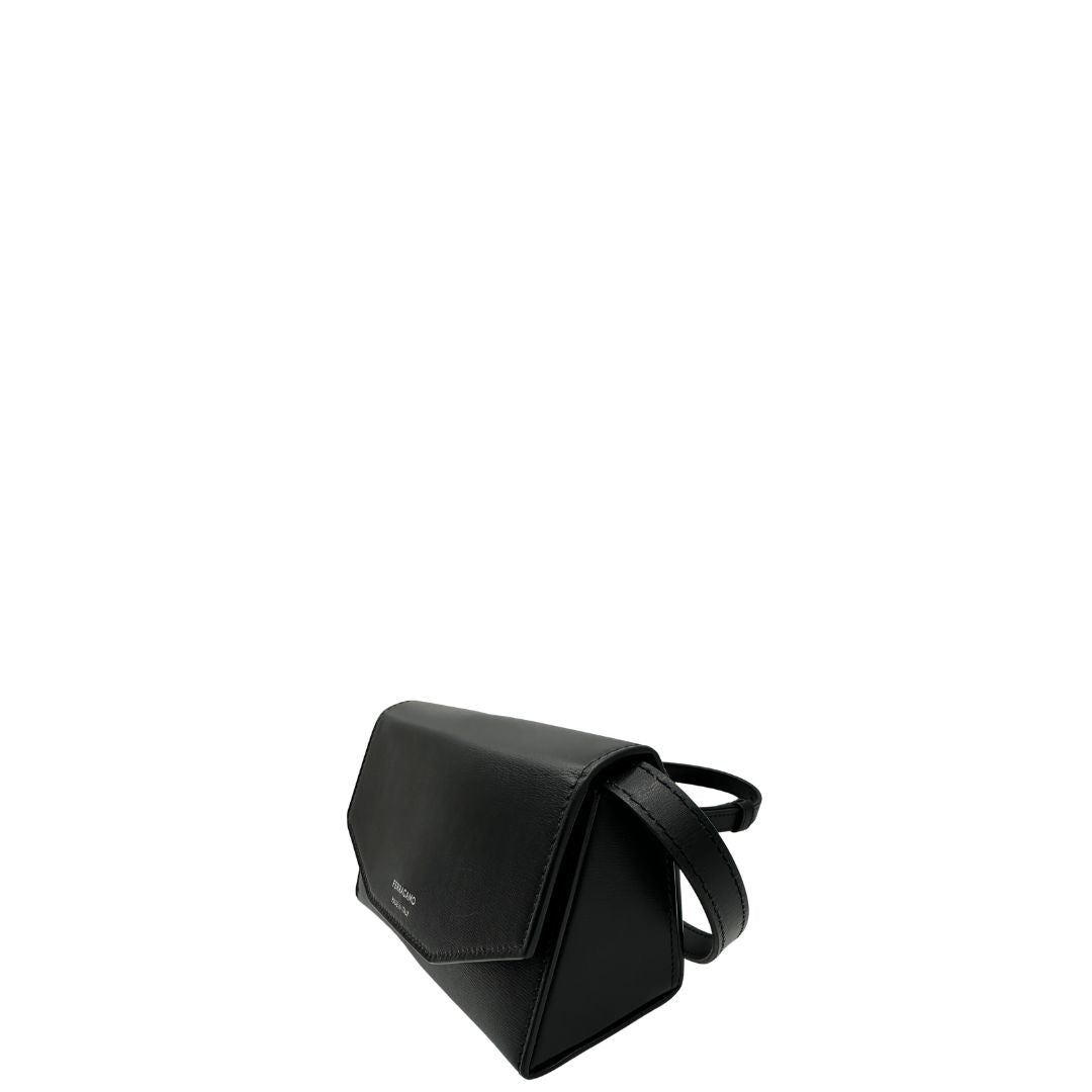 Tracolla Salvatore Ferragamo nera