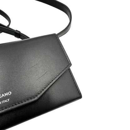 Tracolla Salvatore Ferragamo nera