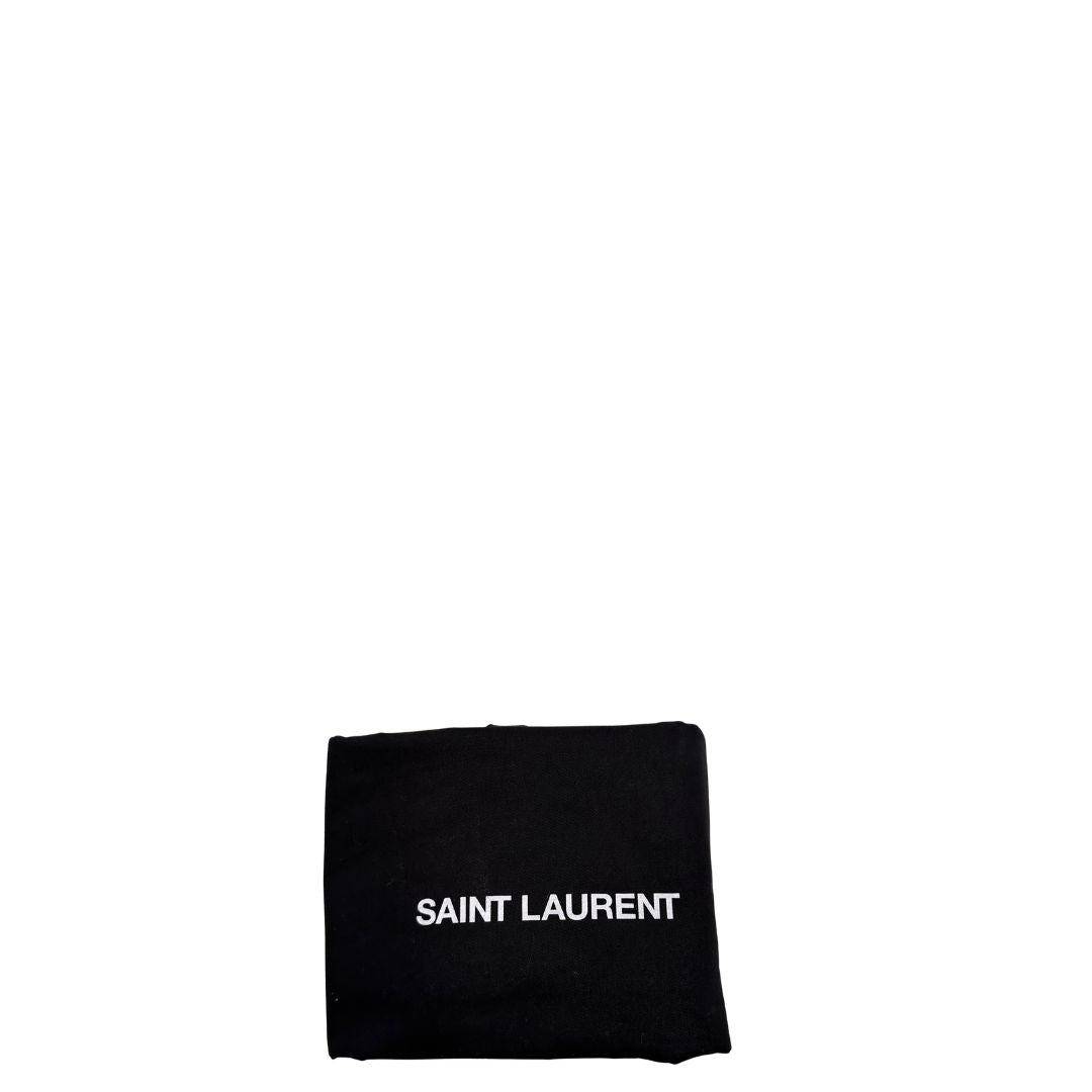Borsa LouLou Media Saint Laurent nera