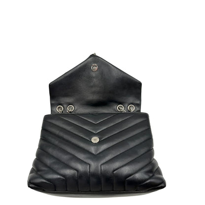 Borsa LouLou Media Saint Laurent nera