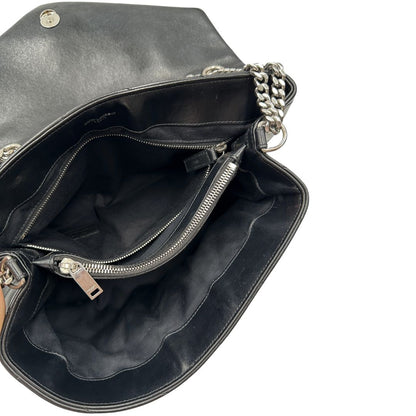 Borsa LouLou Media Saint Laurent nera
